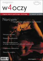 Narcyzm i narcystyczne zaburzenia osobowości - w4oczy nr 2